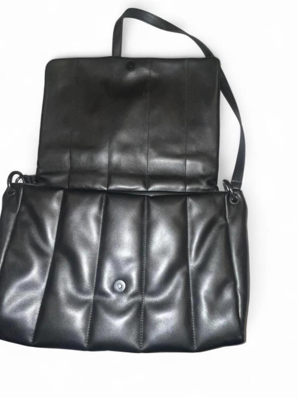 Ted Baker Black Quilted Jamye Crossbody Shoulder Bag - Picture 4 of 8